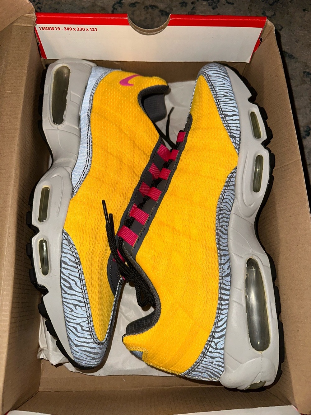 Nike Air Max 95 Premium Tape Orange Zebra’